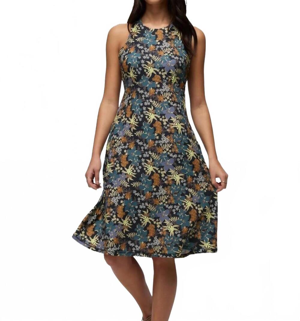 NEW PRANA jewel lake dress in black summer nights